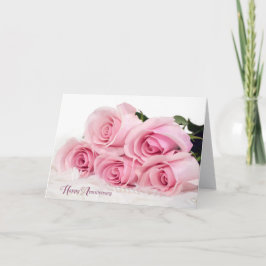 Rosenrosen auf Vordermann Karte