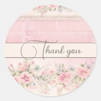 Rosenrosen Blume errönen elegant Runder Aufkleber