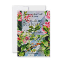 Rosenrosen, elegant, Aquarell