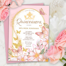 Rosenrosen-Glitzer | Party Quinceanera