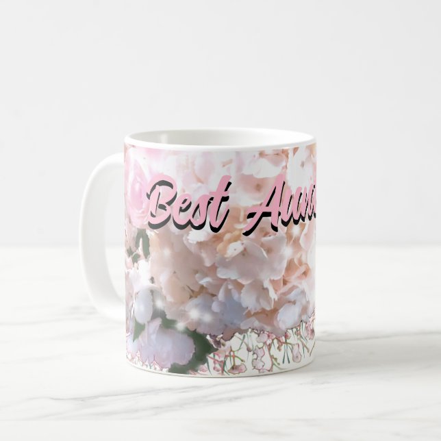Rosenrosen Rosengebirge Kaffeetasse (Vorderseite Links)