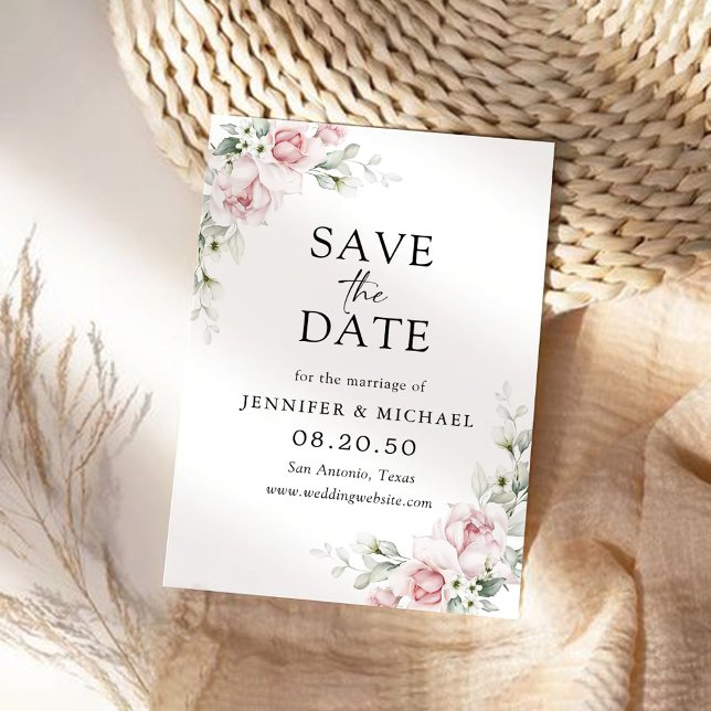 Rosenrosen Save the Date blass (Von Creator hochgeladen)