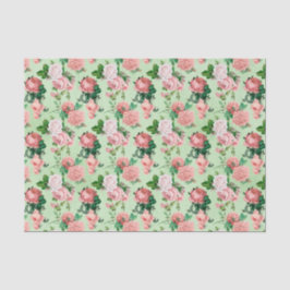 Rosenrosen Vintag Style Seidenpapier
