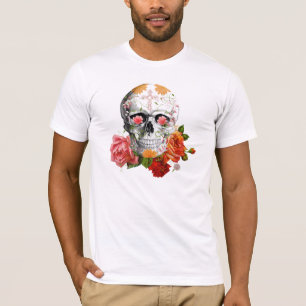 Rosenschädel T-Shirt