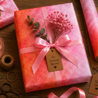 Rosenschimmer Geschenkpapier Set