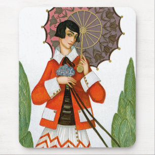 Rosenschirm Mousepad