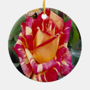 Rosenschmuck Keramikornament