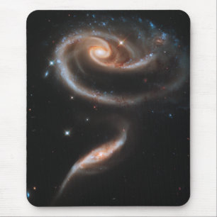 Rosenspiralgalaxien Mousepad
