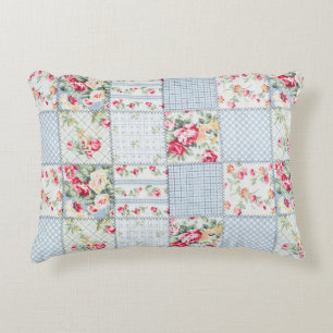 Rosenstoff: Elegantes Hintergrunddesign Dekokissen
