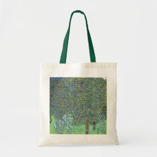 Rosensträucher unter den Bäumen, Gustav Klimt Tragetasche