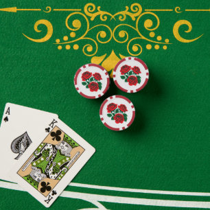 Rosenstrauß Pokerchips
