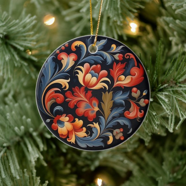 Rosepaint Modern 1 von 6 Keramik Ornament (Baum)