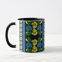 Roses and Castles Floral Patterned Tasse