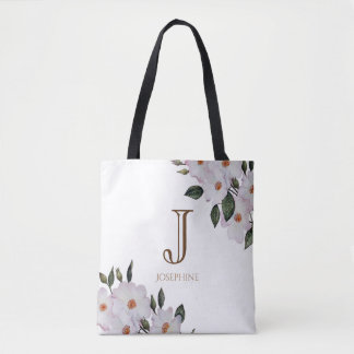 Roses Ballerina Floral Monogram