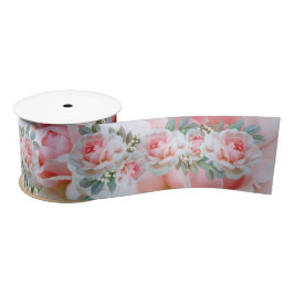 Roses Blume Satin Ribbon Satinband