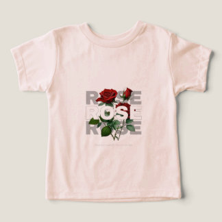 ROSES BLUMENDESIGN T-SHIRT FÜR KINDER