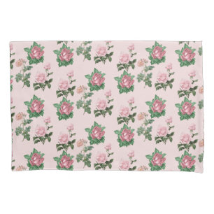 Roses Blumenkern Hütte Shabby Chic Kissenbezug