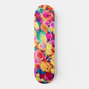 Roses Bouquet Skateboard