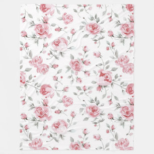 Roses Brautparty Fleecedecke