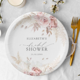 Roses Brautparty Roses Pappteller