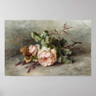 Roses by Margaretha Roosenboom Print Poster