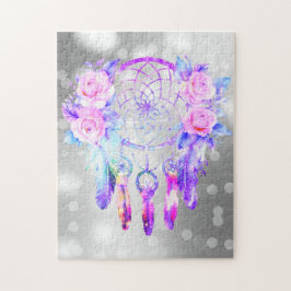 Roses Dreamcatcher Rosenblume Puzzle
