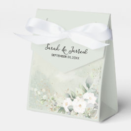 Roses Eucalyptus-Blätter Hochzeit Geschenkschachtel