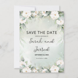 Roses Eucalyptus-Blätter Save The Date