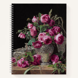 Roses - Ferdinand Georg Walmuller Notizbuch