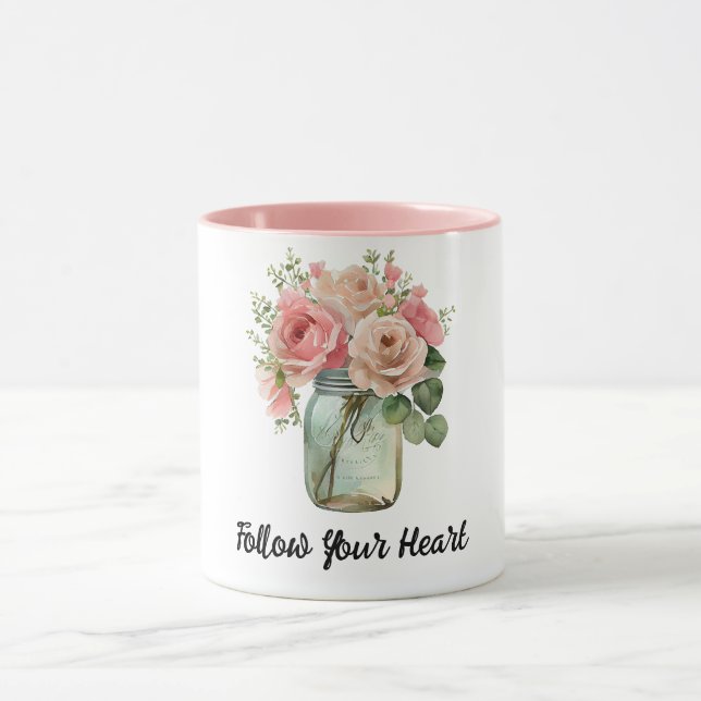 Roses Floral Tasse (Zentrum)