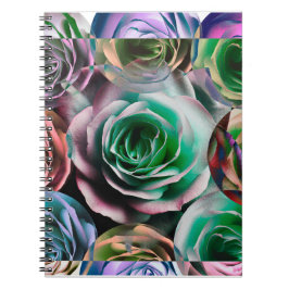 ROSES FLOWER ARTISTIC STYLE NOTIZBLOCK