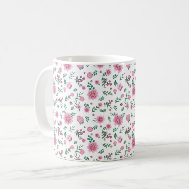 Roses Galore Tasse (Vorderseite Links)