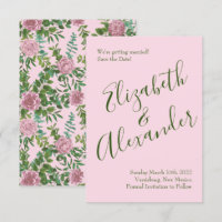 Roses Garden Spring Wedding