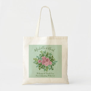 Roses Garden Spring Wedding Tragetasche