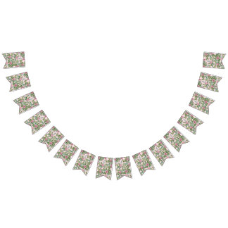 Roses Garden Spring Wedding Wimpelkette