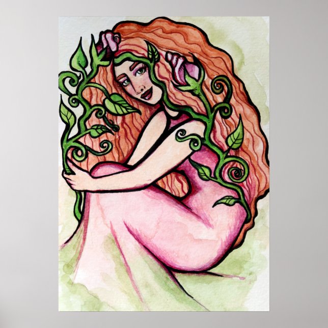 Roses Goddess Poster (Vorne)