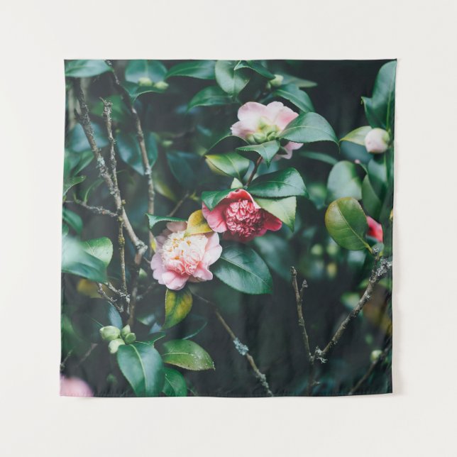 ROSES IN THE GARDEN WANDTEPPICH (Vorderseite)