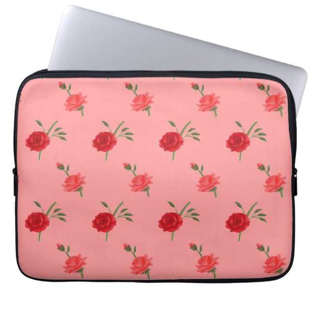 Roses Laptopschutzhülle (Vorderseite)