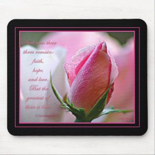 RoseScripture Mousepad