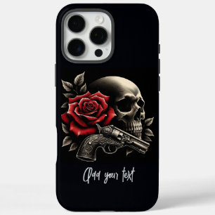 RoseSkull iPhone 16 Pro Max Hülle