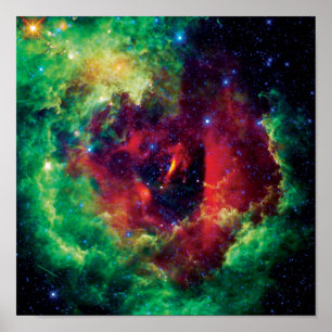 Rosetta Nebula NASA Space Foto Poster
