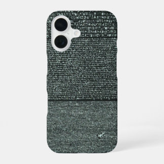 Rosetta Stone Altägyptische Hieroglyphen iPhone 16 Hülle
