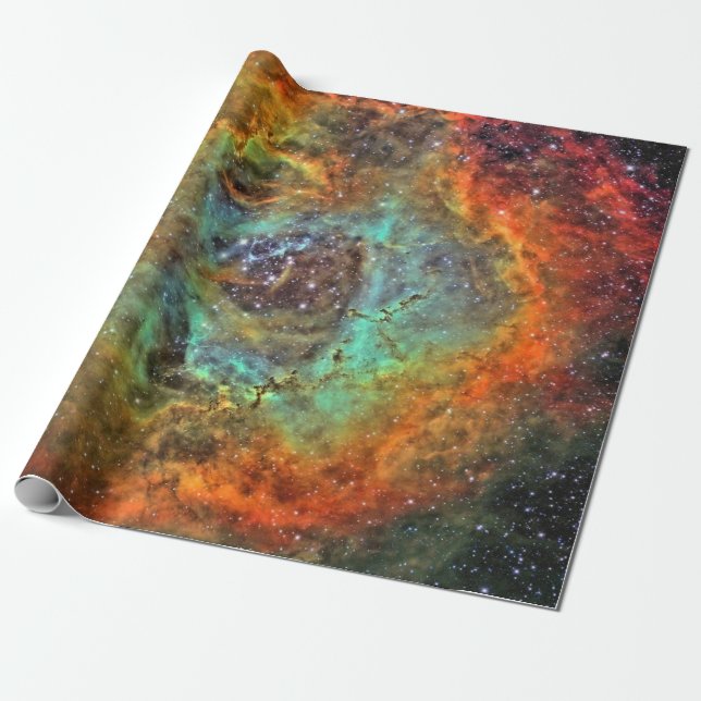 Rosette Nebula Geschenkpapier (Ungerollt)