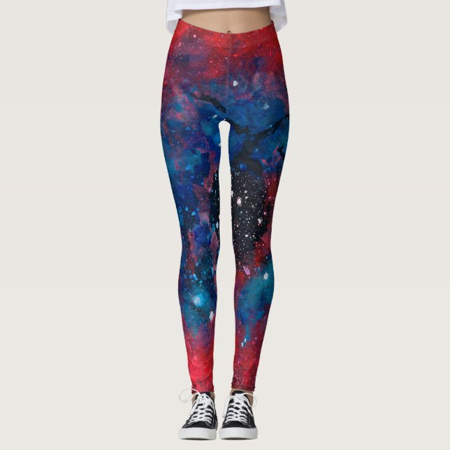 Rosette Nebula Leggings (Vorderseite)