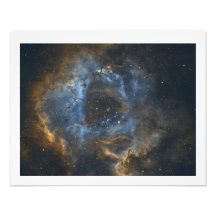 Rosette Nebula mit der Grenze von Eric Dreher