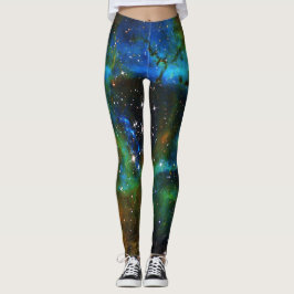 Rosette Nebula Space Leggings