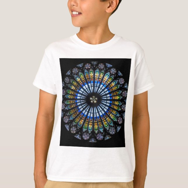Rosette Straßburger Münster T-Shirt (Vorderseite)