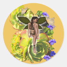 Rosette Succulent Besucher Melamin Plate