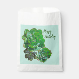 Rosette Succulents bevorzugen Bags Geschenktütchen