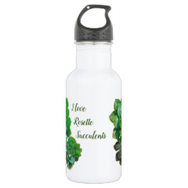 Rosette Succules Wasserflasche